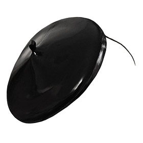 Atsuko Kudo Latex Beret in Supatex Black