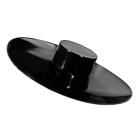 Atsuko Kudo Latex Extra Wide Brim Hat in Black