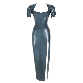 Atsuko Kudo Latex ジュリエット イブニングドレス in 