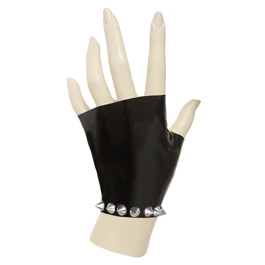 Atsuko Kudo Latex  in Black / silver studs
