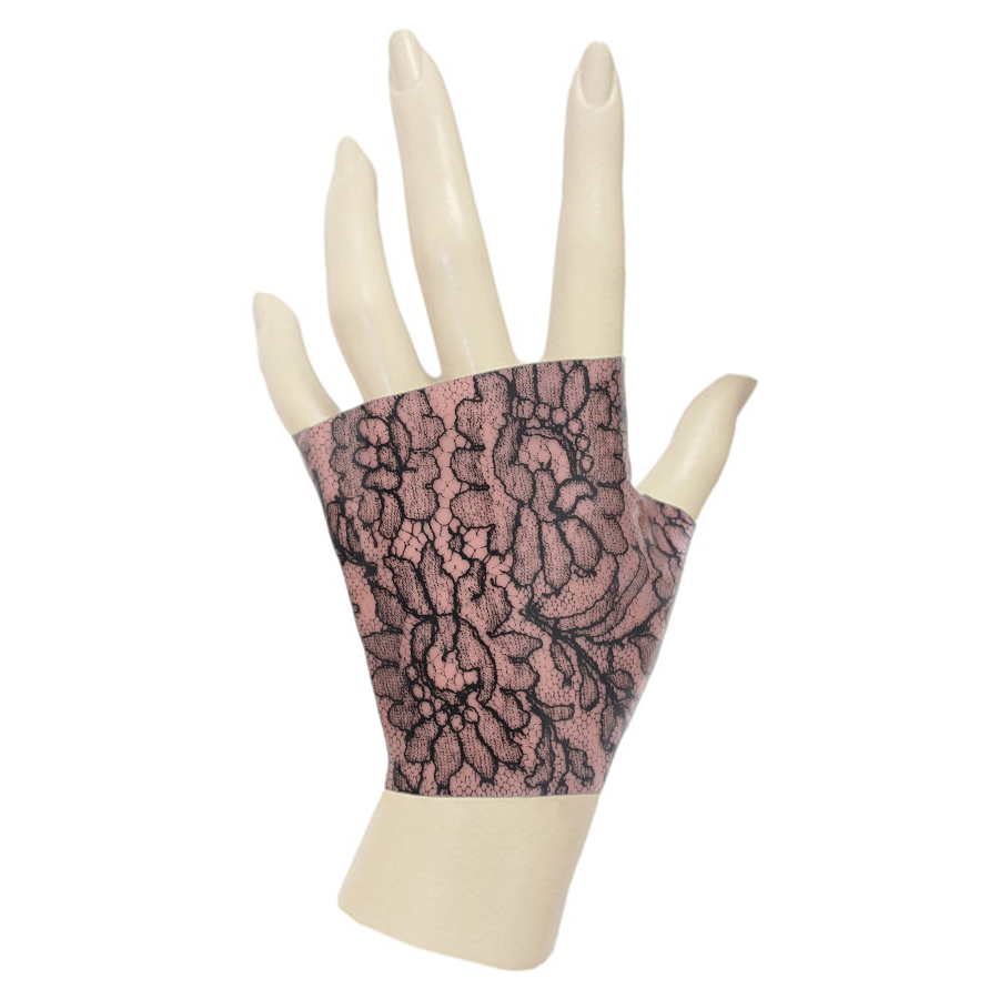 Atsuko Kudo Latex  in Supatex Semi-Transparent Pink Lace