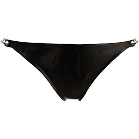Atsuko Kudo Latex New York Knickers in Supatex Black